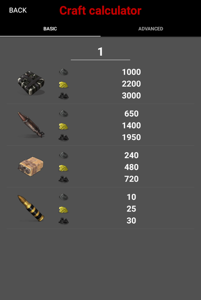 Rust Calculator - Image screenshot of android app