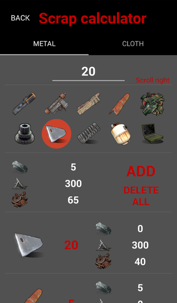 Rust Calculator - Image screenshot of android app
