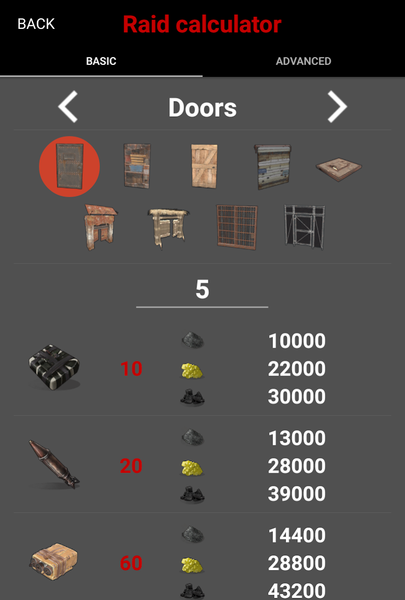 Rust Calculator - Image screenshot of android app
