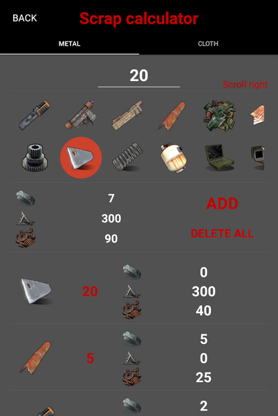 Rust Calculator - Image screenshot of android app