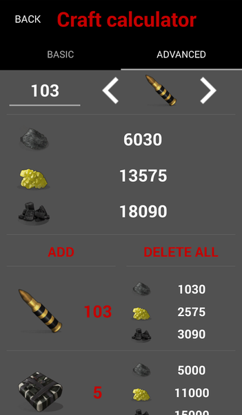 Rust Calculator - Image screenshot of android app