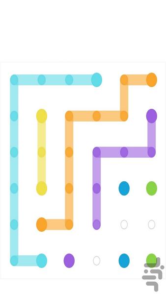 بازی مغز 🧠اتصال لوله ها💥 - Gameplay image of android game