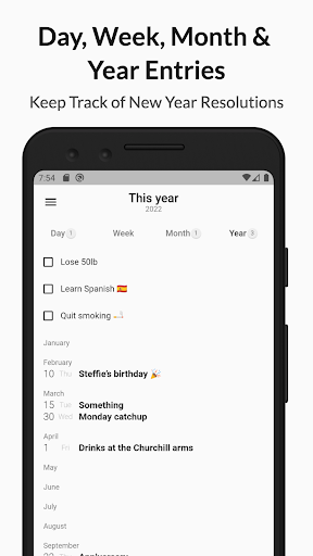 Bullet - Journal & Planner - Image screenshot of android app