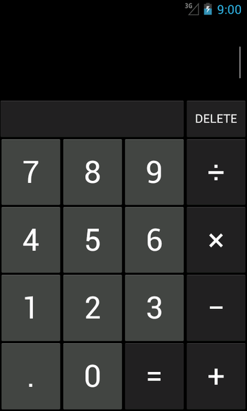 Calculator - Image screenshot of android app