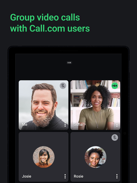 Call.com: ۲nd Phone Number App - عکس برنامه موبایلی اندروید