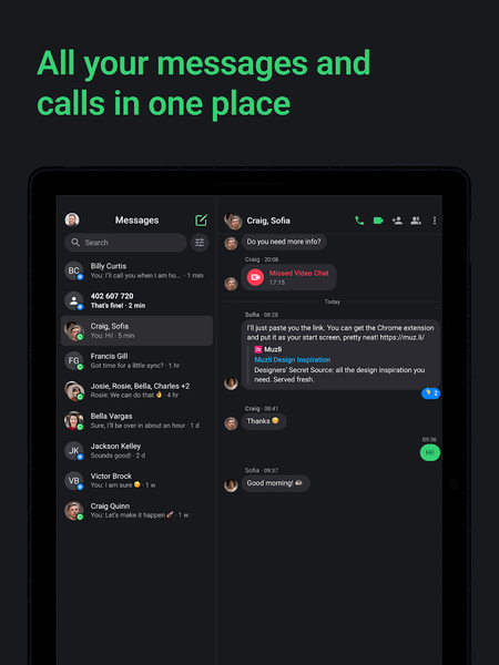 Call.com: ۲nd Phone Number App - عکس برنامه موبایلی اندروید