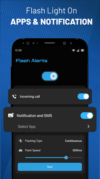Flash Alert & Flash Notify - Image screenshot of android app