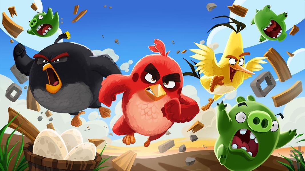 کارتون پرندگان خشمگین - عکس برنامه موبایلی اندروید