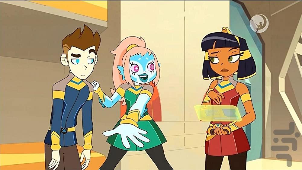 کارتون کلئوپاترا در فضا - عکس برنامه موبایلی اندروید