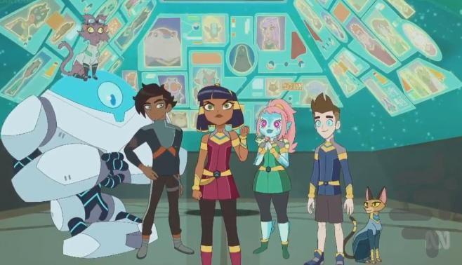 کارتون کلئوپاترا در فضا - عکس برنامه موبایلی اندروید