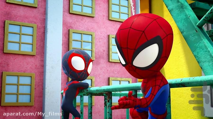 کارتون مرد عنکبوتی و دوستان - عکس برنامه موبایلی اندروید