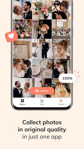 celebrate: share photo & video - Image screenshot of android app