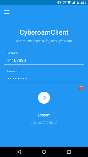 Cyberoam Client (Discontinued) - Image screenshot of android app