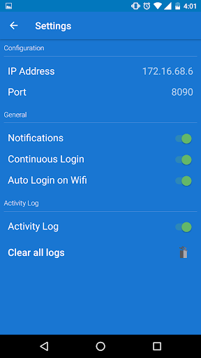Cyberoam Client (Discontinued) - Image screenshot of android app