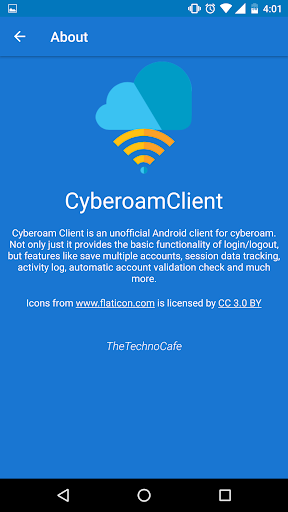 Cyberoam Client (Discontinued) - Image screenshot of android app