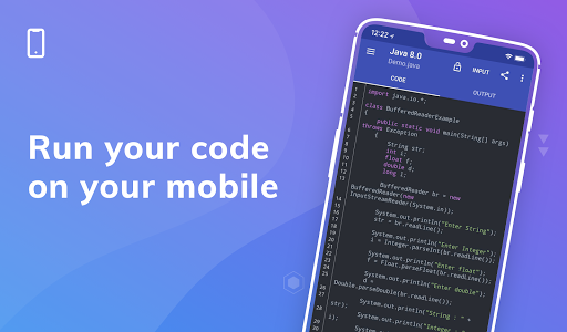 Online Compiler:Code on Mobile - عکس برنامه موبایلی اندروید