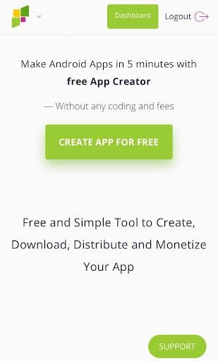 App creator & builder no code - Image screenshot of android app