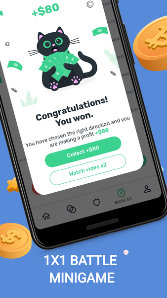 Cryptomania —Trading Simulator - عکس برنامه موبایلی اندروید