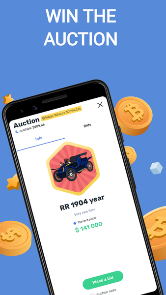 Cryptomania —Trading Simulator - عکس برنامه موبایلی اندروید