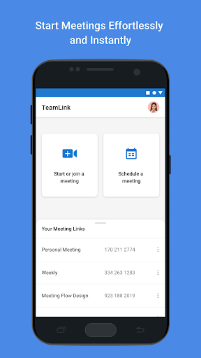 Video Conference - TeamLink - Image screenshot of android app