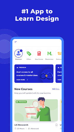 ProApp : Learn UX UI Design - Image screenshot of android app