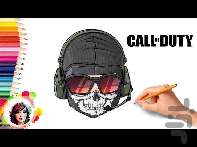 بازی رنگ امیزی کالاف دیوتی - Gameplay image of android game