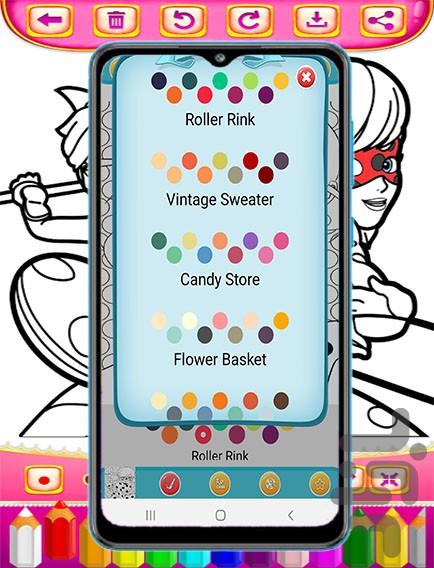 ladybug coloring book - Gameplay image of android game