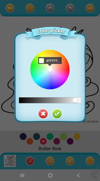 بازی رنگ امیزی پونی کوچک - عکس بازی موبایلی اندروید