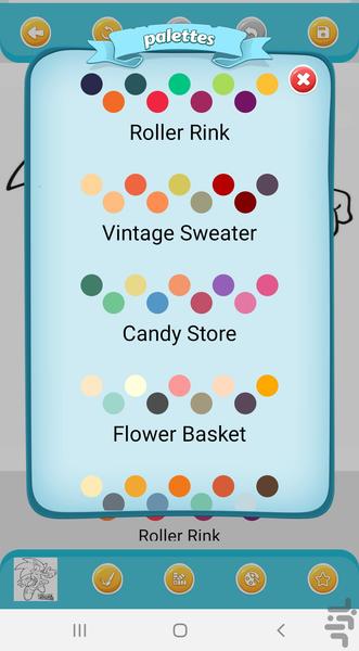 بازی رنگ امیزی سونیک - Gameplay image of android game