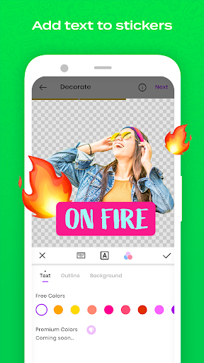 Sticker Maker for chats Emopix - Image screenshot of android app