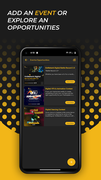 HitFame: Fame & Opportunities - عکس برنامه موبایلی اندروید