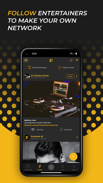 HitFame: Fame & Opportunities - عکس برنامه موبایلی اندروید