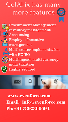 GetAFix Workshop - Garage Mana - Image screenshot of android app