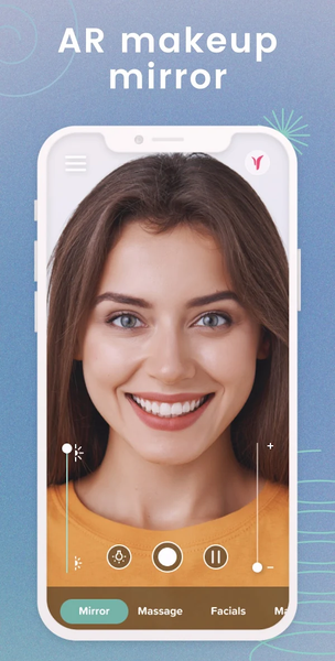 Beauty Mirror App for Makeup - عکس برنامه موبایلی اندروید