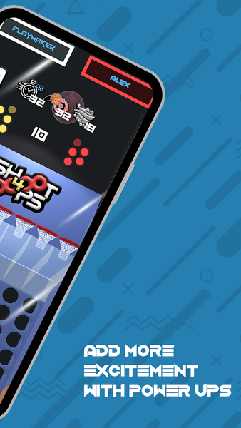 Shoot ۴ hoops: Slam Dunk Shoot - عکس برنامه موبایلی اندروید