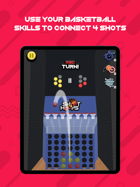 Shoot ۴ hoops: Slam Dunk Shoot - عکس برنامه موبایلی اندروید
