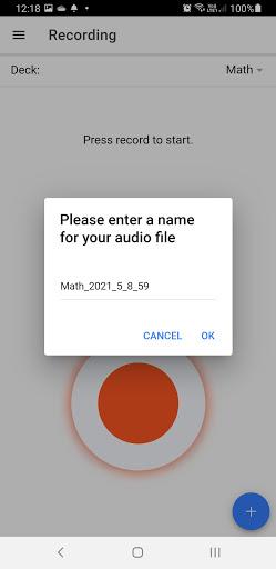 Anki Audio - audio flashcards - عکس برنامه موبایلی اندروید