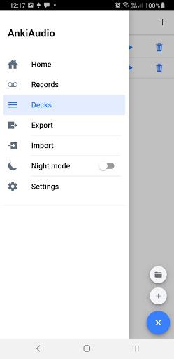 Anki Audio - audio flashcards - عکس برنامه موبایلی اندروید