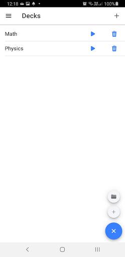 Anki Audio - audio flashcards - عکس برنامه موبایلی اندروید