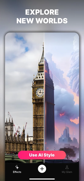 Glam AI: Video & Photo Editor - عکس برنامه موبایلی اندروید