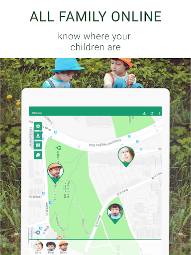 Family GPS tracker KidsControl - عکس برنامه موبایلی اندروید