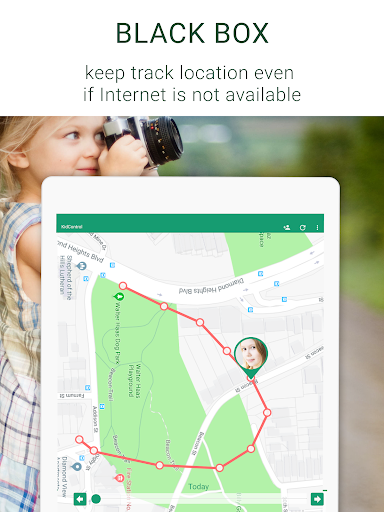 Family GPS tracker KidsControl - عکس برنامه موبایلی اندروید