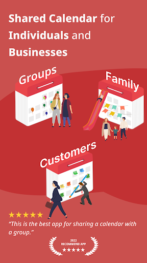 GroupCal - Shared Calendar - عکس برنامه موبایلی اندروید