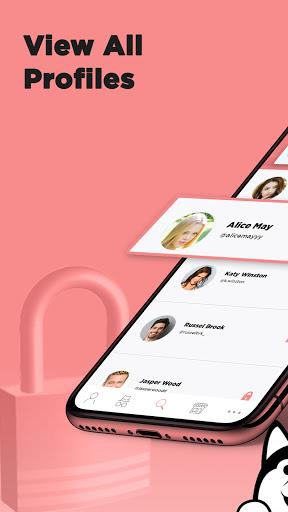 Huntegro - View Private Accounts - Image screenshot of android app