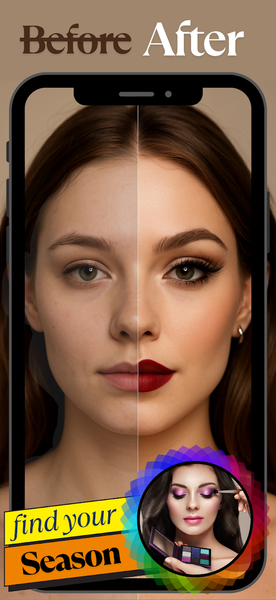 MakeupAI - Color Match Studio - عکس برنامه موبایلی اندروید