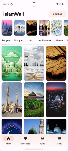 IslamWall - Islamic Wallpapers - عکس برنامه موبایلی اندروید