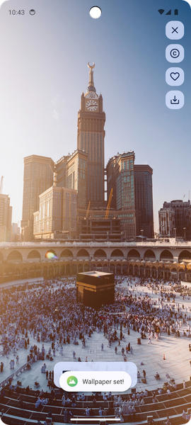 IslamWall - Islamic Wallpapers - عکس برنامه موبایلی اندروید