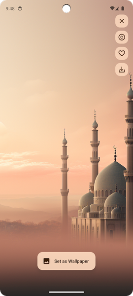 IslamWall - Islamic Wallpapers - عکس برنامه موبایلی اندروید