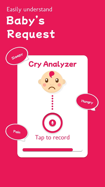 Baby Cry Analyzer - عکس برنامه موبایلی اندروید
