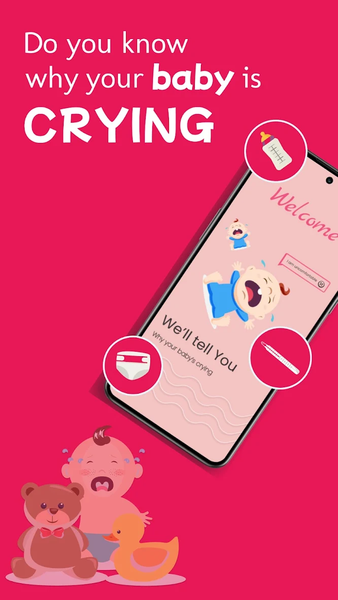 Baby Cry Analyzer - عکس برنامه موبایلی اندروید
